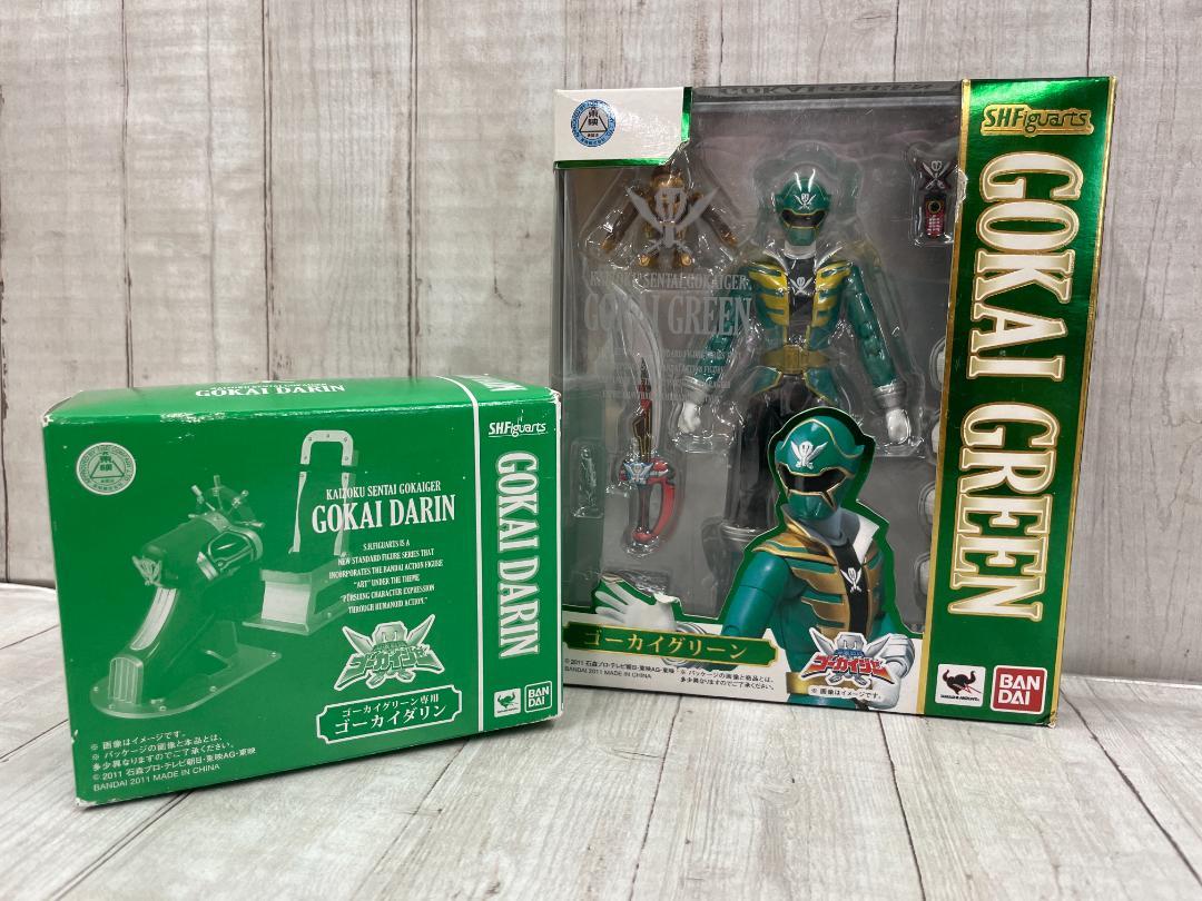 

[USED] S.H.Figuarts Gokai Green with Gokaidarin