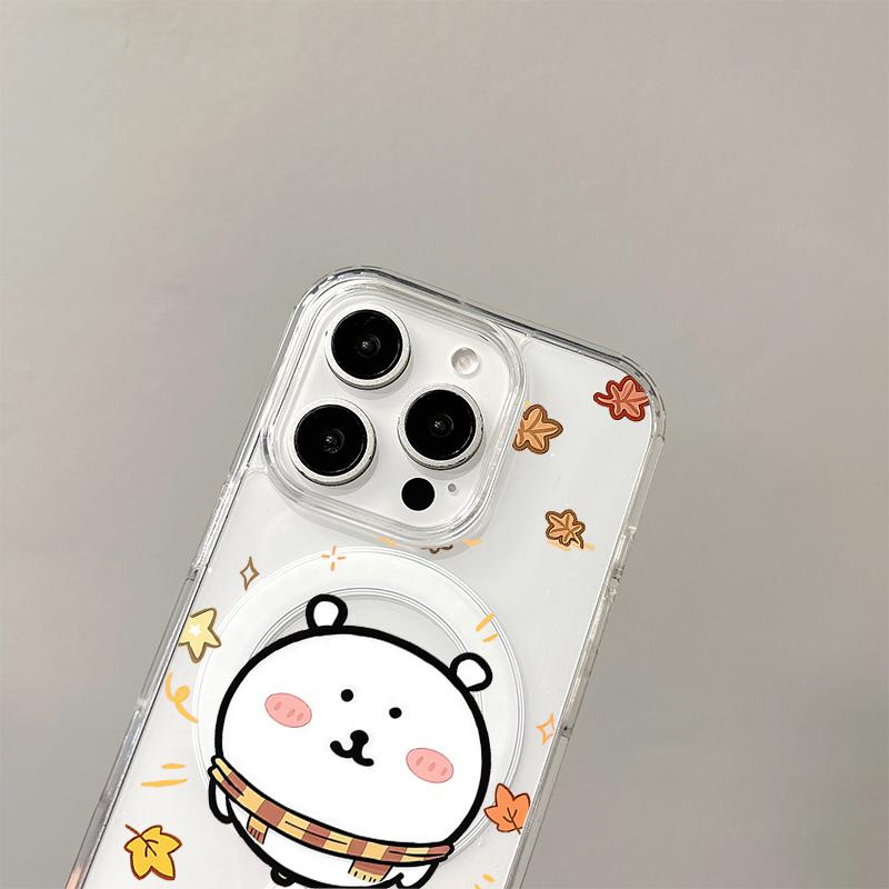 Joke Bear Magnetic Case for Samsung Galaxy S26 Ultra S25 Edge S24 Plus S23 FE A57 A56 A55 A54 A36 A35 A17 A16 A15 A07 A06 Cover
