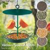 Large Capacity Metal Wild Bird Feeder Detachable Bird Feeding Tray Bird Bathtub  Bird Lovers