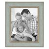 2 Pack 8x10 Decorative Tabletop Picture Frame Durable Plastic Glass Front Multi-Directional Easel Wall Hangers Home Gallery