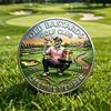 Commemorative Golf Coin Old Bastards Golf Club Member Coin Metal Badge