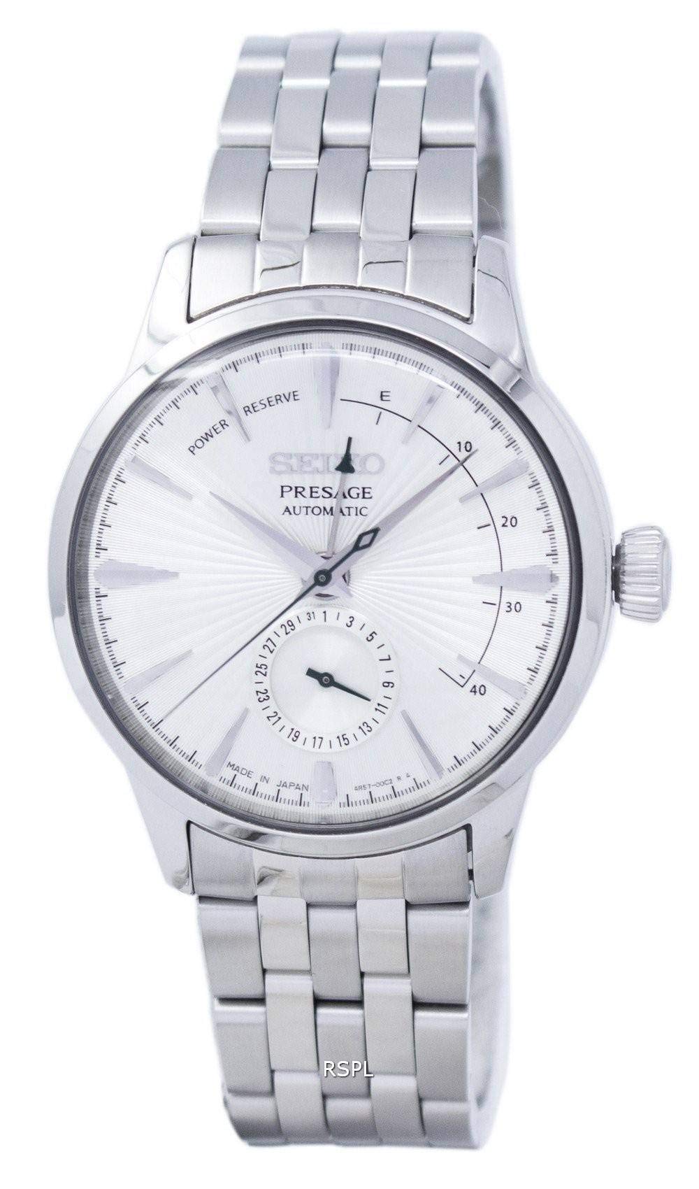 

Seiko SEIKO PRESAGE automatic watch SSA341J1 Silver men s [item]