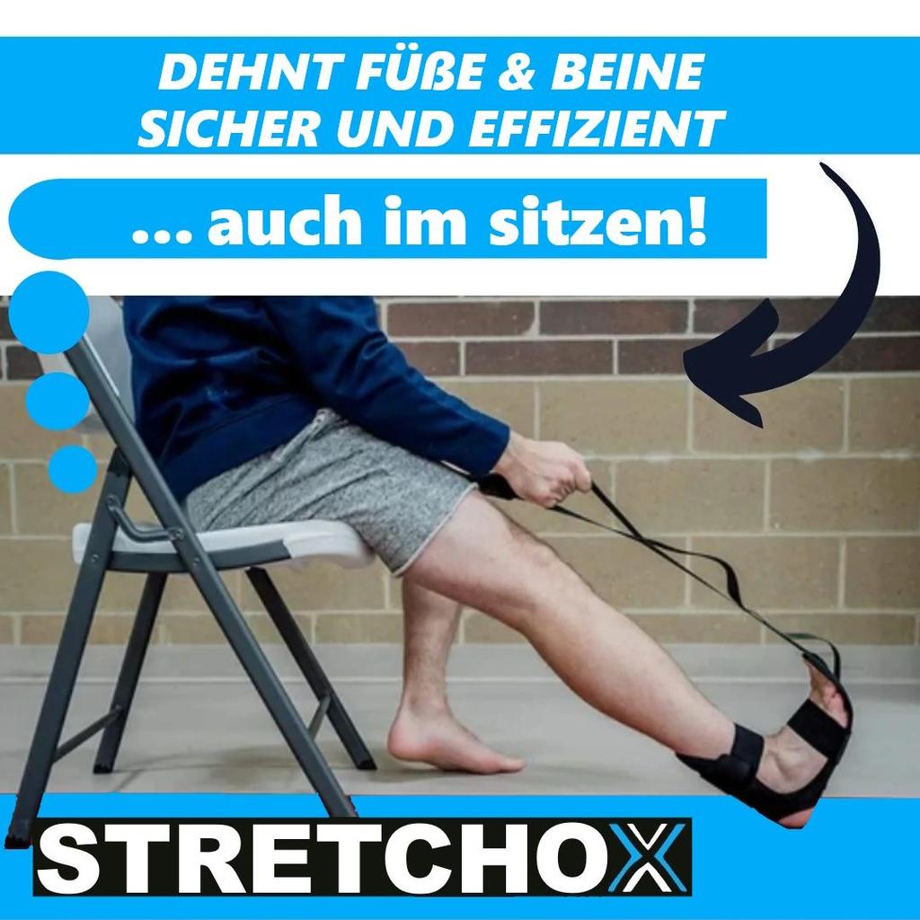 STRETCHOX Stretching Band Yoga Fitness Bein Fuß Dehnung Gurt Stretch Belt Belt