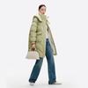 Qianrengang Women's Winter Detachable Hood Duck Down Parka Y308200Y