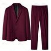 Spring and Autumn Suits, Men's Dresses, Groomsmen's Suits, Suits, Men's Two-piece Suits, Men's Small Suits for Work