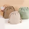 3 Piece Reusable Baby Cloth Storage Bags with Convenient Drawstring Closure Breathable for Toys Clothes & Accessories