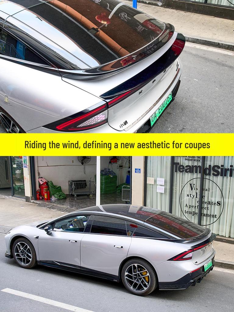 Xiaopeng P7+ Sport Rear Spoiler No-Drill Car Accessory