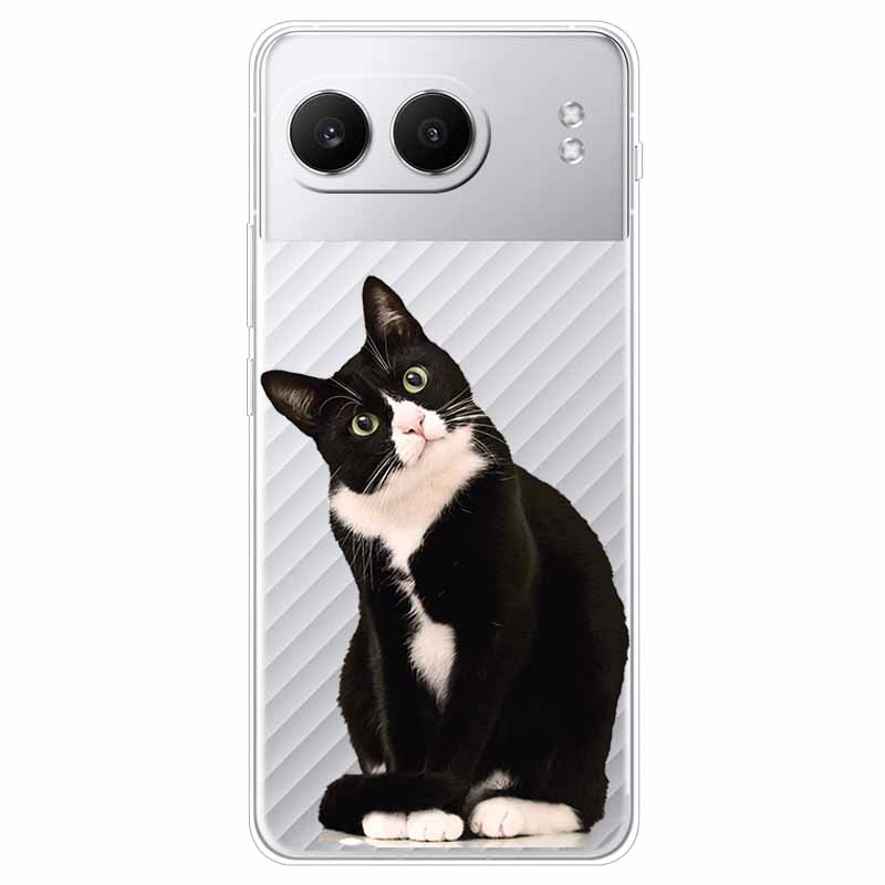 For One plus Nord 4 Case 6.74'' Flowers Transparent TPU Silicone Funda Capa for Oneplus Nord 4 Nord4 5G Soft Covers Coques bags