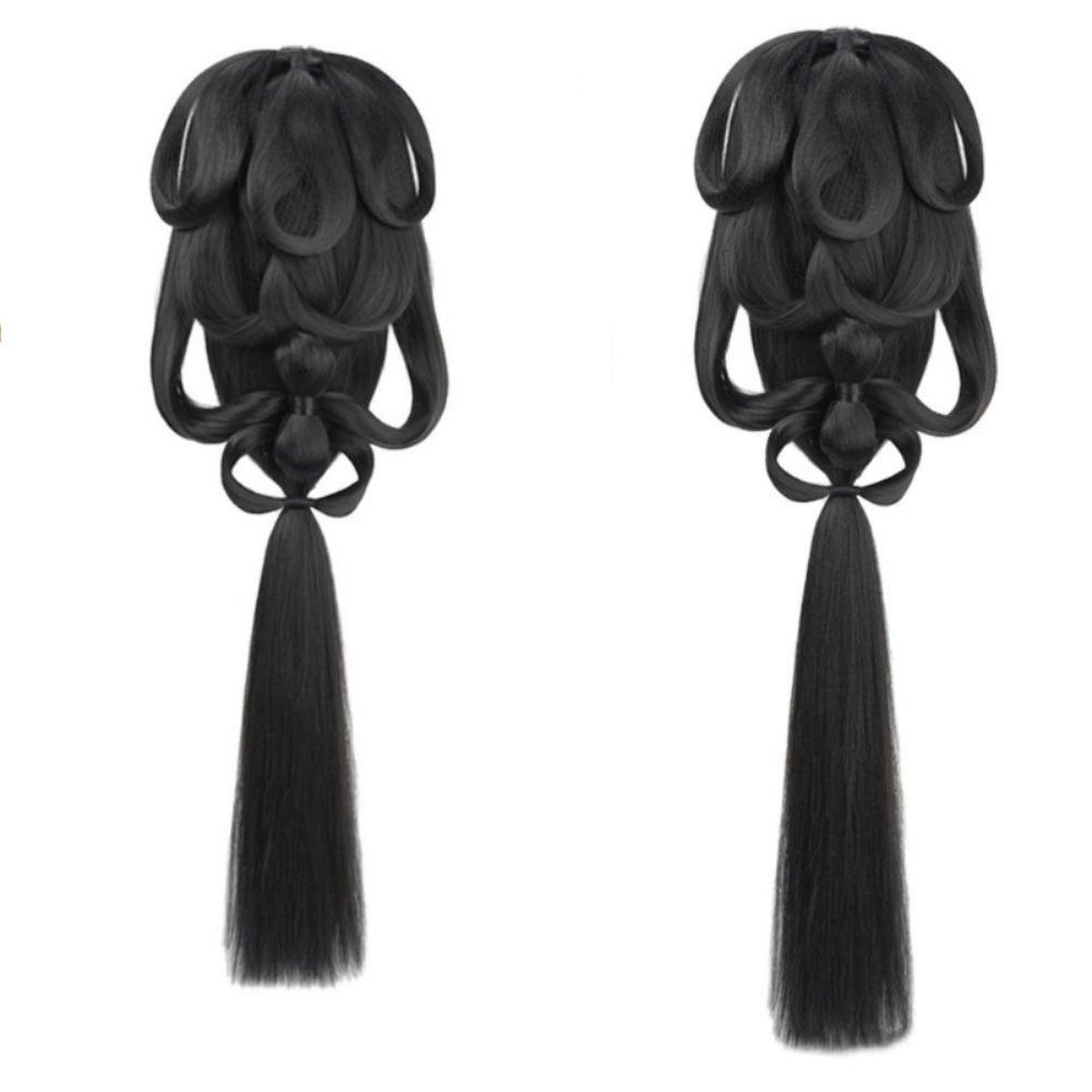Long Straight Women Hanfu Wigs Lazy Costume Wig Hanfu Wig Headband  Princess Cosplay