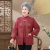Elegantes festliches rotes Mantelkleid für eine Herbsthochzeit - Perfekt für Frauen mittleren Alters und ältere Frauen, Brautmutter oder Bräutigammutter.