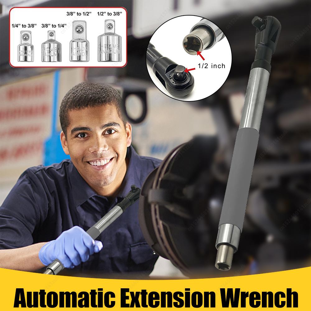 Automatic Extension Star wrench 2 In 1 Wear Resist Cordless Removal Tool For Electric Extension Wrench or Mechanical Workshop