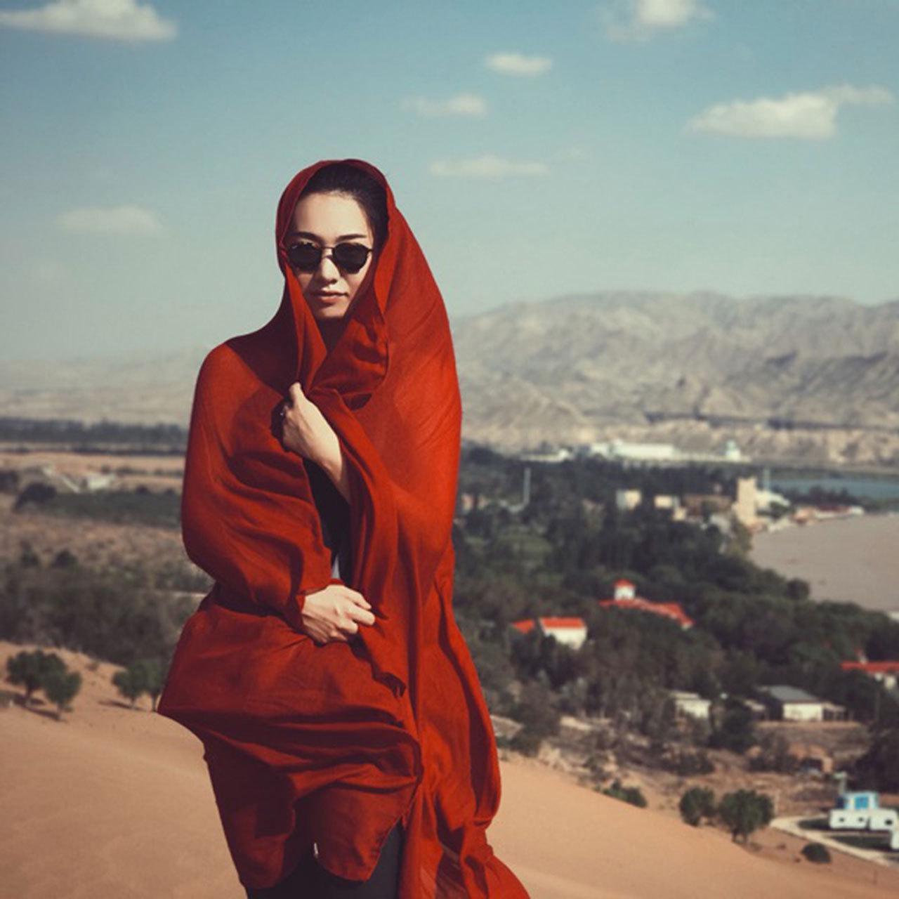 

Женский дорожный платок-шаль для защиты от солнца в пустыне Standard