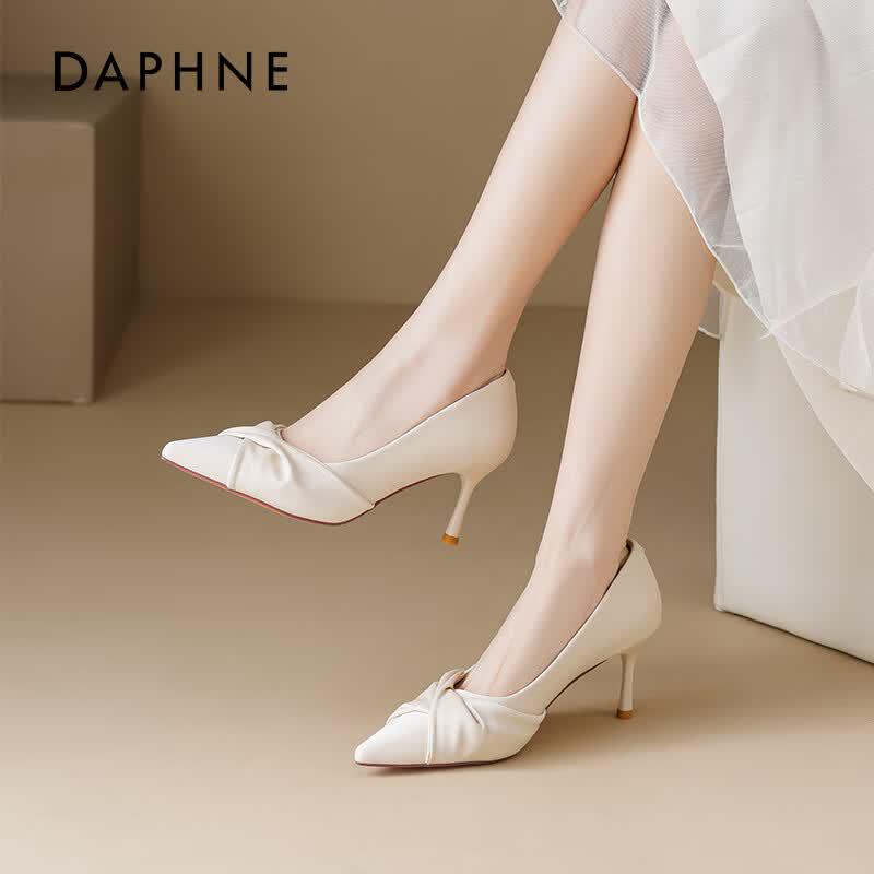 Daphne Women s French Pointed Toe Stiletto Heels 37