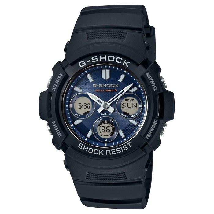 Casio G-Shock AWG-M100SB-2AJF Schwarz Marineblau