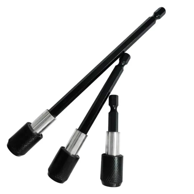 3pc Quickly Release Screwdriver Extension Rod Electric Drill Driver Quick Transfer Rod For DIY Enthusiasts Professional
