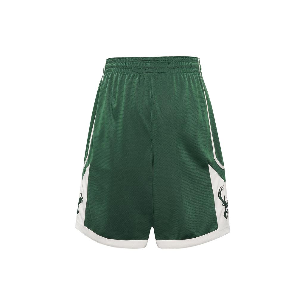 New Nike Nba Swingman Milwaukee Bucks Icon Edition Shorts AJ5623-323