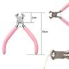 Handmade Trumpet Mini Jewelry Pliers Set: Pointed Nose & Round Nose for DIY Wire Wrapping & Beading