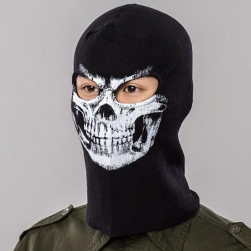 Skull Ghost Style Balaclava Face Mask Balaclava for Airsoft, Military, Tactical, Army, Skiing, Cycling, and Motorcycles