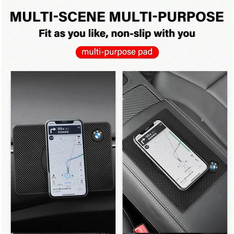 Car Dashboard Sticky Non-slip PVC Mat Cell Phone Key Storage Pad For BMW M Sport M2 M3 M4 M5 M6 E46 E90 E60 F10 F20 E87 X3 X6