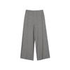 LESS 2024 Autumn Merino Wool Cashmere Loose Flare Trousers