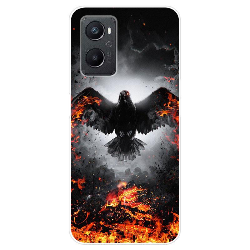 

Для OPPO A96 A 96 OPPOA96 Чохол М яка силіконова задня кришка Мультяшний футляр для телефону Інновація For OPPO A96