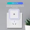 1PCS Wall-mounted Sensor Night Light Automatic On/Off LED Sensor Lights Plug Into Wall Light Stair Lamp for Stairway Bathroom Kids Room Garage Cabinet