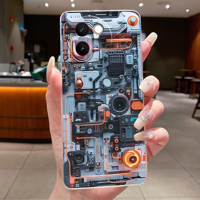 Casing For Vivo V30e 5G Aesthetic Luxury Cute Cool Boys Girls Transparent Soft Silicone Back Cover For VivoV30e V30 e Phone Case