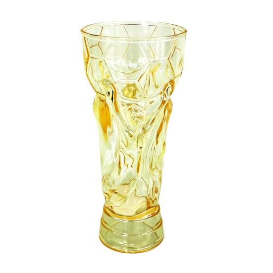 Trophy Plastic Beer Cup Soccer Game Day Pint Mug for Football Party 1pc оранжевый