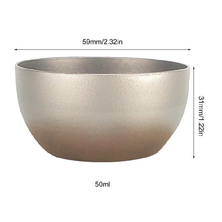 Portable Coffee Cup Double Layer Teacup for Outdoor Home Office Daily Used