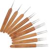 9Pcs 0.5mm 0.75mm Sizes Dreadlock Crochet Hook Braid Hair Weaving Tool  Dreadlock Styling