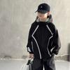 Chlapecká bunda s dlouhým rukávem, větruvzdorná, pro větší děti, cool street styl