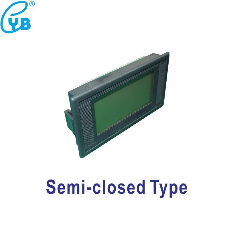 YB5135D DC Voltmeter LCD Three-Wire Digital Voltmeter DC Voltage Meter Blue Backlit Half-sealed Volt Panel Meter Voltmetro Gauge