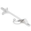 Staffa Cavo Acceleratore per Carburatore Holley 4150/4160 Linea Alluminio Billetto Molla Regolabile