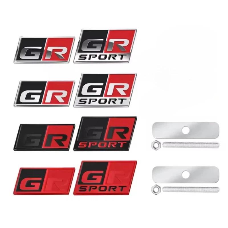 1PC Car Front Hood Grille Emblem Badge Auto Side Fender Decal Sticker for HV YARiS RZ RC RS Prius Alphard Avensis Prius Verso Crown Yaris