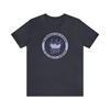 Dumpster Fire Short Sleeve Tee Navy Blue