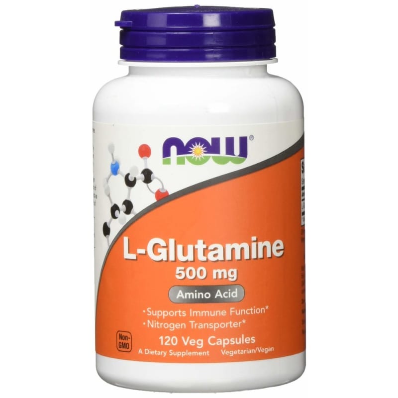 

Now Foods L-Glutamine 500mg Amino Acid 120 Capsules