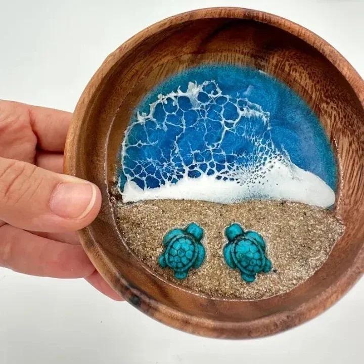 

Micro-world Ocean World A Bowl Of Handmade Ocean Bowls For Gifts# Color: Starfish