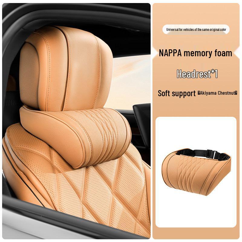 Compatible Neck and Lumbar Support for 26 Nio Models (ES8/ES6/ET5) - Car Headrest Pillow and Backrest Accessories.