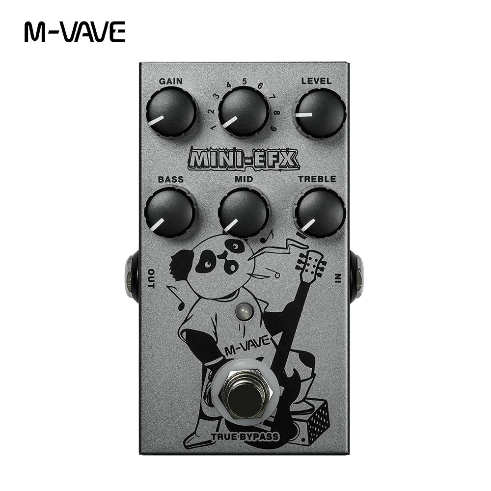M-VAVE Guitar Effect Pedal Multi-effects Pedal Compressor/Booster/Overdrive/Delay/Reverb/Distortion/Looper/IR BOX/Chorus/Tremolo