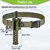 Portable Belt Rod Holder Fishing Gear Tackles Accessories Adjustable Waist Fishing Rod Holder Fishing Rod Pole Inserter