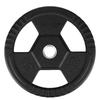 Rubberized Olympic Plate 20 Kg TOH20 Black HMS