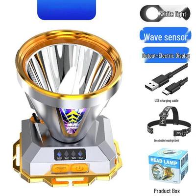 Wiederaufladbare LED-Stirnlampe mit Bewegungssensor