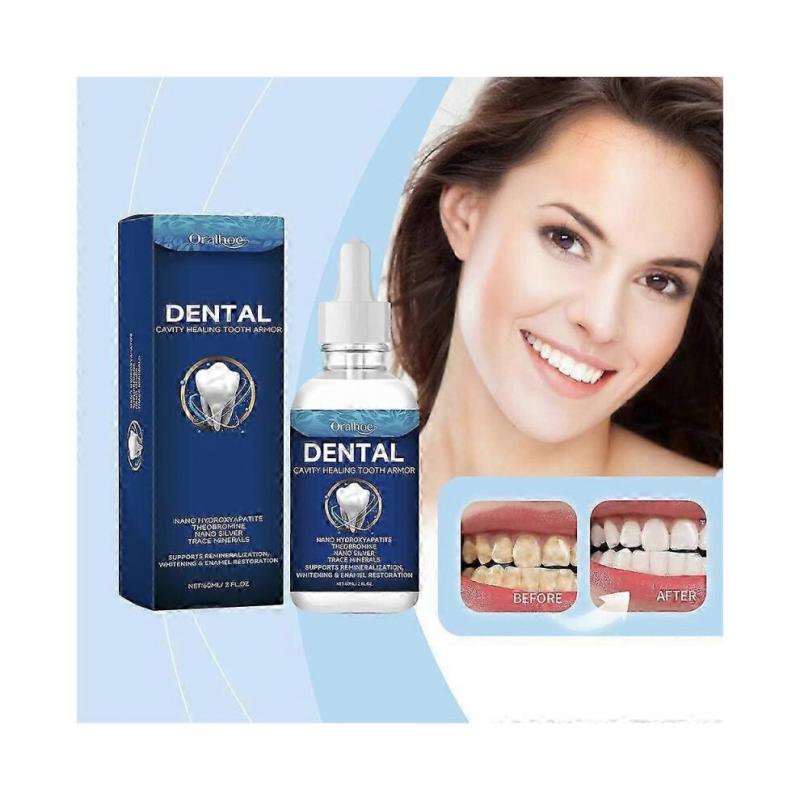 (2pcs)1-3x 60ml Tooth care solution Dentite Cavity Healing Tooth Armor