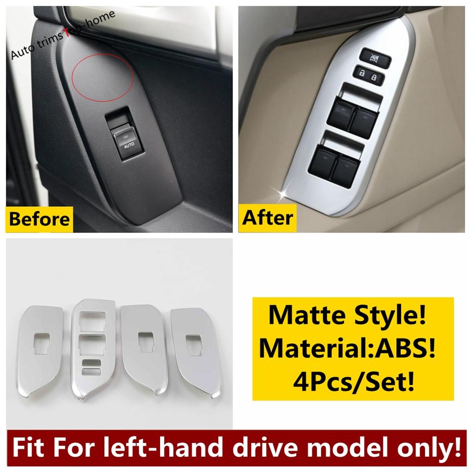 Pannello Decorativo Copertura Trim Pulsante Interruttore Alzacristalli Bracciolo Per Toyota Land Cruiser Prado FJ150 150 2010 - Accessori
