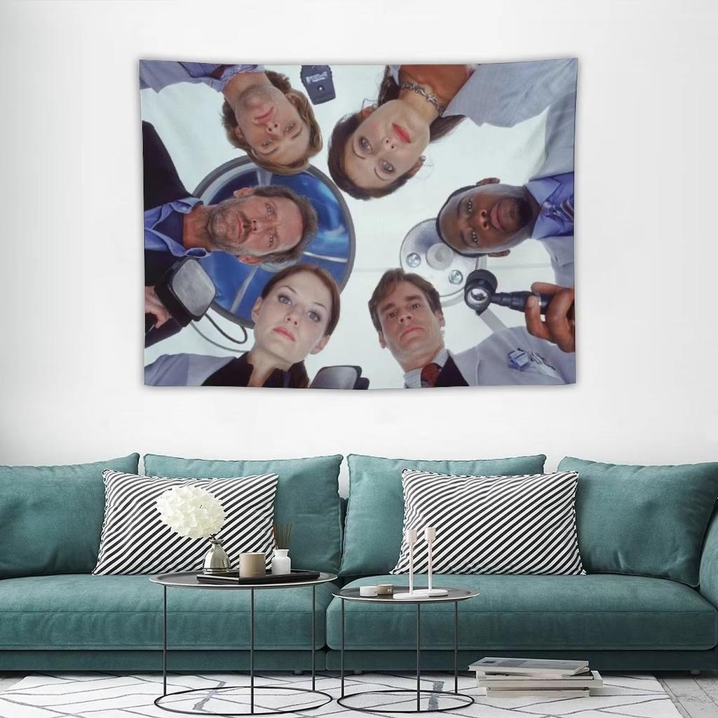 DoctorTheme Room Decoration Tapestry Mural Poster Wall Sticker for Living Room Dining Room Bedroom Dormitory