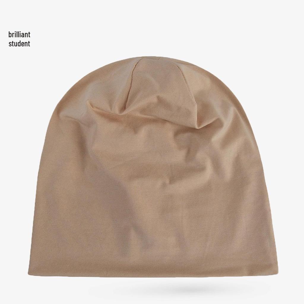 Versatile Cotton Beanie: Thin, Cuffed, Plain Style for Men & Women
