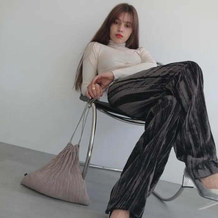 Pleats Bag (ivory)