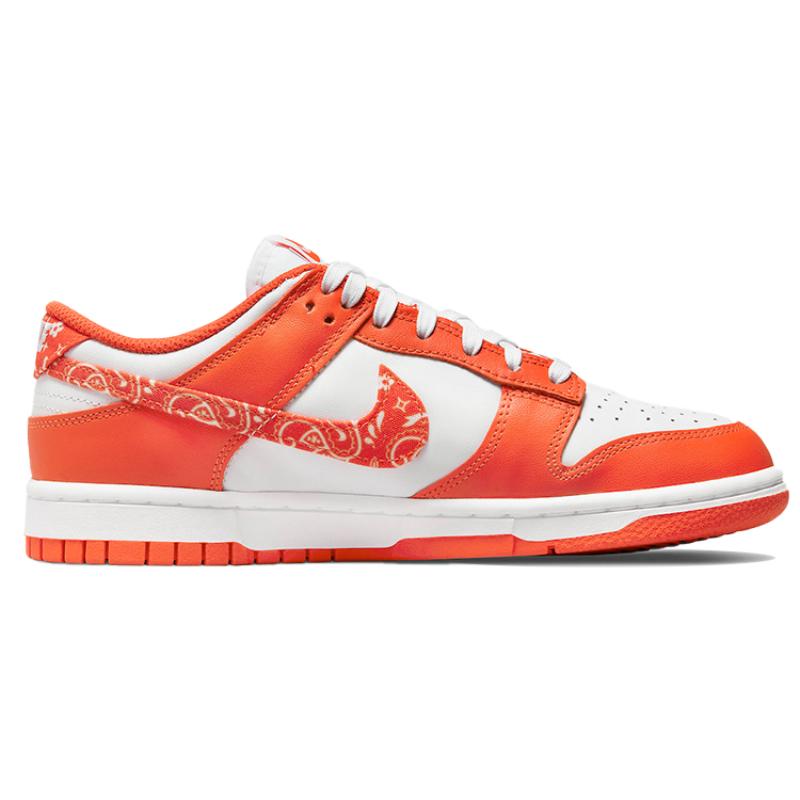 Nike Dunk Low 'Orange Paisley' Women's Skate Shoes Sneakers DH4401-103