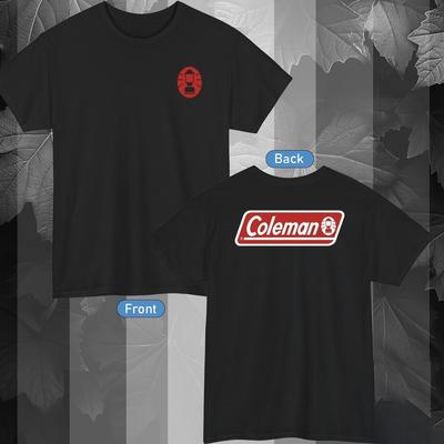 T-shirt Active con Logo Coleman Colore Nero/Rosso/Blu Navy/Blu/Bianco/Grigio S-5XL