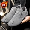 Men Casual Shoes Fashion 2026 Spring Autumn Comfortable Zipper Non-slip Sneakers Warm Plush Fashion Low Heel Outdoor Sports Shoe